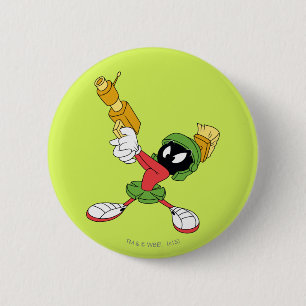 Bóton Redondo 5.08cm MARVIN THE MARTIAN™ AMING Laser