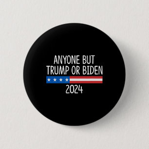 Bóton Redondo 5.08cm Mas Trump Ou Biden 2024 -