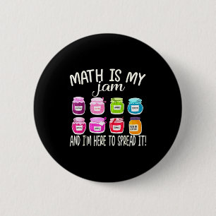 Bóton Redondo 5.08cm Matemática É Minha Paixão E Estou Aqui Para Difund