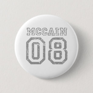 BÓTON REDONDO 5.08CM MCCAIN 08 T-SHIRT