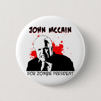 Bóton Redondo 5.08cm mccainzombie
