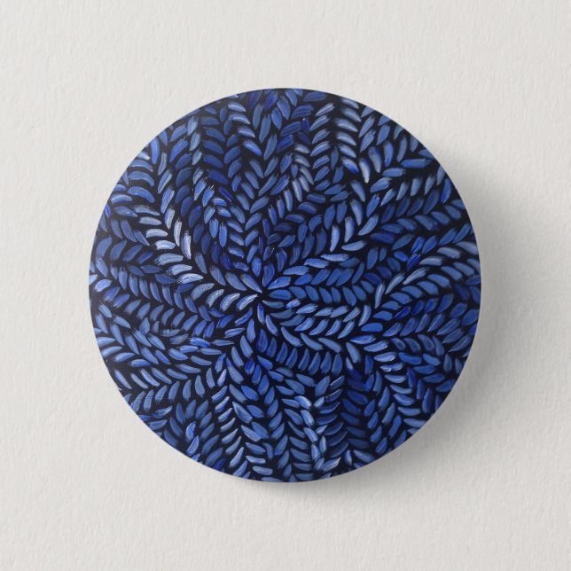 Bóton Redondo 5.08cm Medicina azul de Bush (Frente)