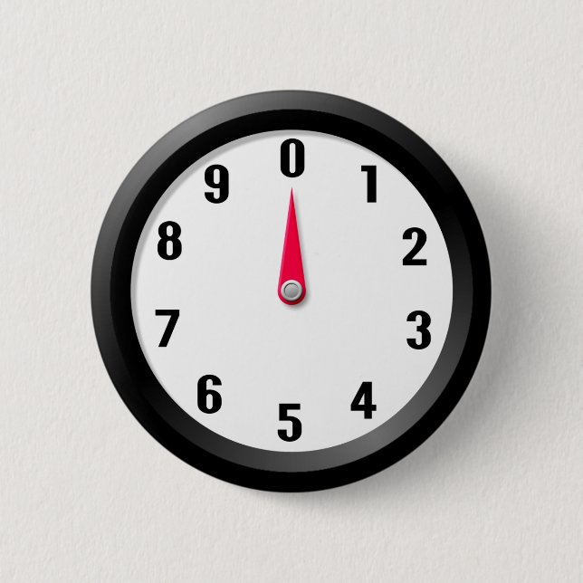 Bóton Redondo 5.08cm Medidor 0 (Frente)