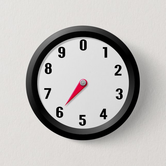 Bóton Redondo 5.08cm Medidor 6 (Frente)