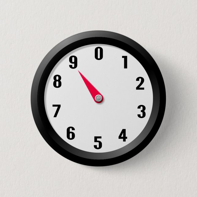 Bóton Redondo 5.08cm Medidor 9 (Frente)