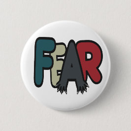 Bóton Redondo 5.08cm Medo