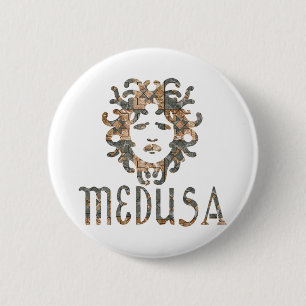 Bóton Redondo 5.08cm Medusa