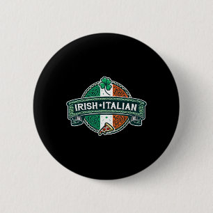 Bóton Redondo 5.08cm Meia-Irlandesa Meia-Irlandesa Engraçada Irlandesa