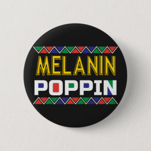 Bóton Redondo 5.08cm Melanin Poppin