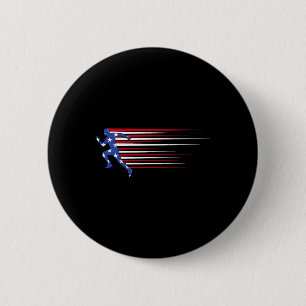 Bóton Redondo 5.08cm Melhor Presente Da Equipe Usa Bandeira Americana D