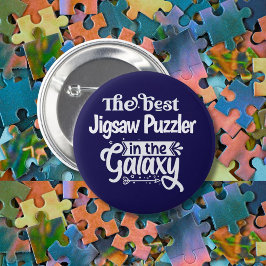 Bóton Redondo 5.08cm Melhor presente de quebra-cabeça do fã Puzzler jig