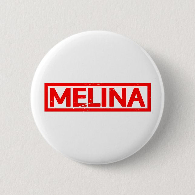 Bóton Redondo 5.08cm Melina Stamp (Frente)