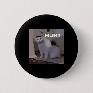 Bóton Redondo 5.08cm Meme Huh Cat