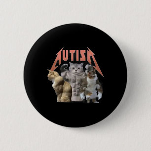 Bóton Redondo 5.08cm Memória Buff Cats Autism