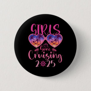 Bóton Redondo 5.08cm Meninas Cruzeiros 2025 Vibrações Tropicais Cruzeir