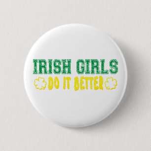 Bóton Redondo 5.08cm Meninas irlandesas melhora