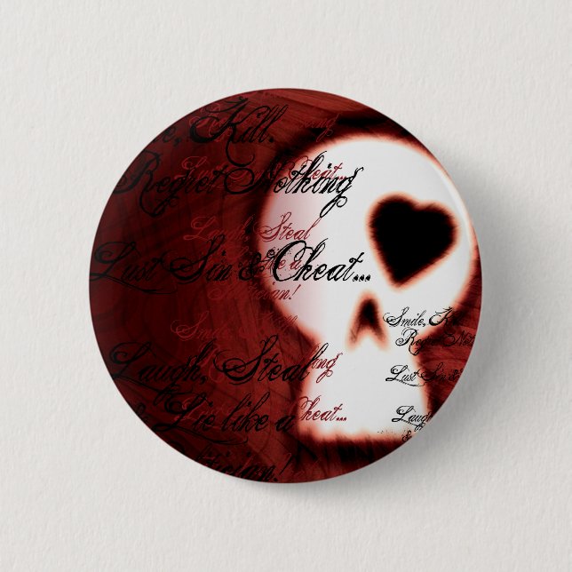 Bóton Redondo 5.08cm Mentira como um botão do político (Frente)