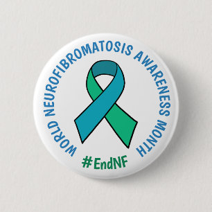 Bóton Redondo 5.08cm Mês de Consciência da Neurofibromatose Mundial