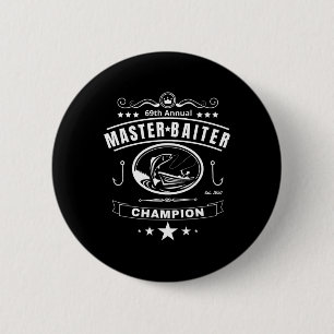 Bóton Redondo 5.08cm Mestrado em Pesca Iter Champion Presente masculino