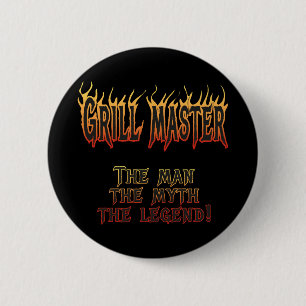 Bóton Redondo 5.08cm Mestre da grade