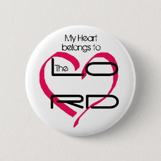 Bóton Redondo 5.08cm Meu botão do coração