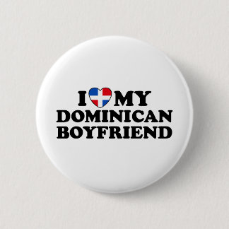 Bóton Redondo 5.08cm Meu Namorado Dominicano