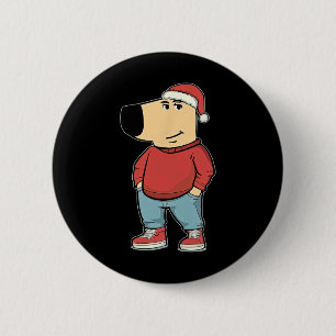 Bóton Redondo 5.08cm Meu Novo Personagem É Um Cara Relax Meme Natal Div