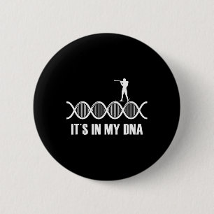 Bóton Redondo 5.08cm Meu Slogan De Esqui De Impressão Digital Do Dna Bi