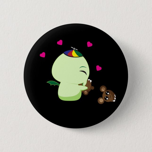 Bóton Redondo 5.08cm Meu urso de ursinho (Frente)