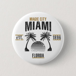 Bóton Redondo 5.08cm Miami