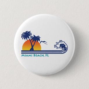 Bóton Redondo 5.08cm Miami Beach