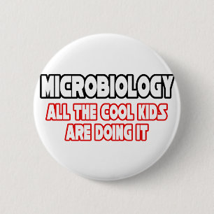 Bóton Redondo 5.08cm Microbiologia... Crianças Legal.