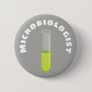 Bóton Redondo 5.08cm Microbiólogo