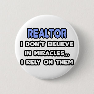 Bóton Redondo 5.08cm Milagres e Realtors