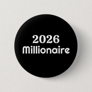 Bóton Redondo 5.08cm Milionário de 2026