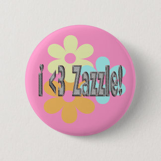 Bóton Redondo 5.08cm Mim <3 Zazzle!