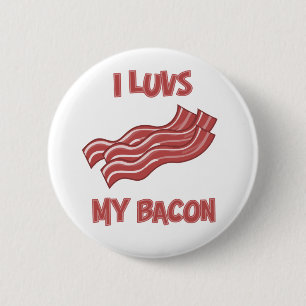 Bóton Redondo 5.08cm Mim bacon de Luvs