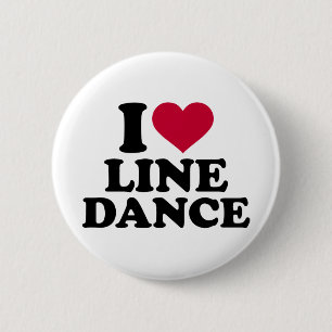 Bóton Redondo 5.08cm Mim linha dança do amor