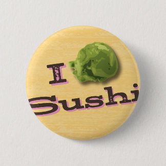 Bóton Redondo 5.08cm Mim sushi de Wasabi