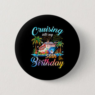 Bóton Redondo 5.08cm Minha Cruzinha de 50 Anos de Nascimento Cruzeiro F