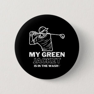 Bóton Redondo 5.08cm Minha Jaqueta Verde Na Lavagem Master Golf - Golfe