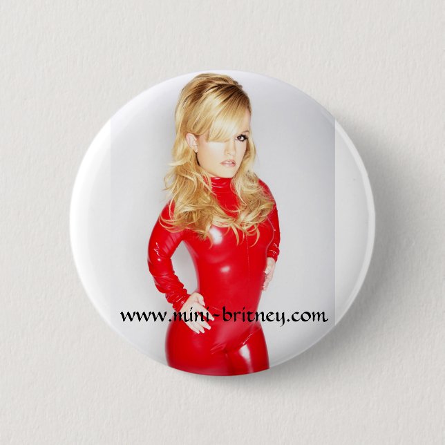 Bóton Redondo 5.08cm Mini-Britney dom (Frente)