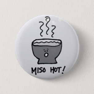 Bóton Redondo 5.08cm Miso II quente