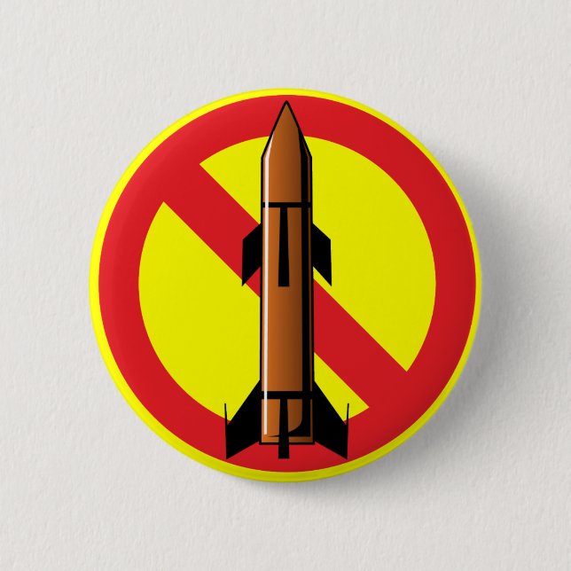 Bóton Redondo 5.08cm Míssil de Anti-Rocket (Frente)