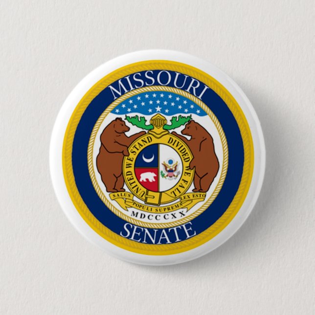 BÓTON REDONDO 5.08CM MISSOURI SENATE (Frente)