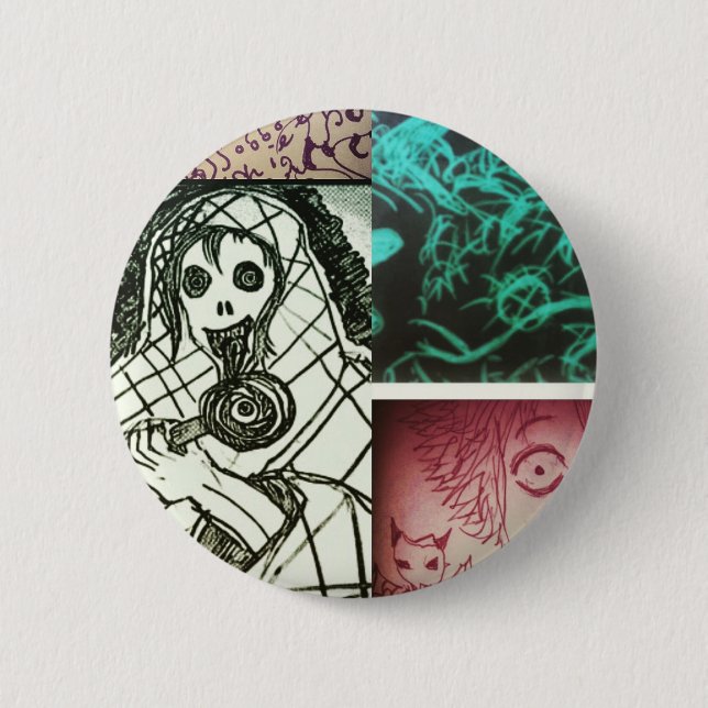 Bóton Redondo 5.08cm mistério de yaei 1 (Frente)