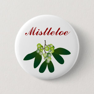 Bóton Redondo 5.08cm Mistletoe