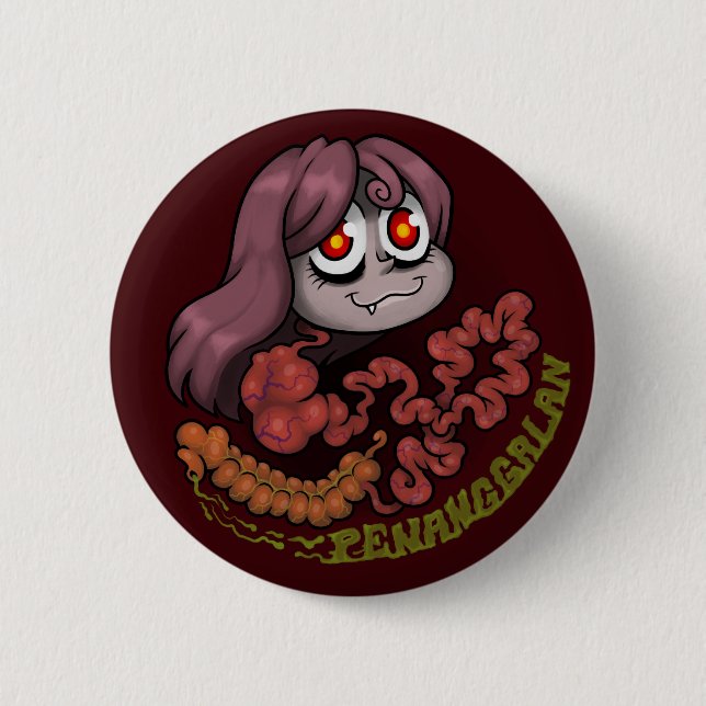 Bóton Redondo 5.08cm MITOLOGIA: O Penanggalan (Frente)