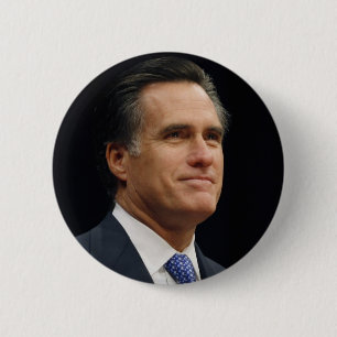 Bóton Redondo 5.08cm Mitt Romney