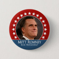 Mitt Romney 2012 - foto com as estrelas - vermelho